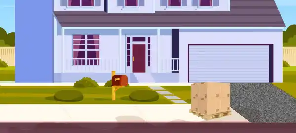 Estes Final Mile Delivery Exceptions Diagram