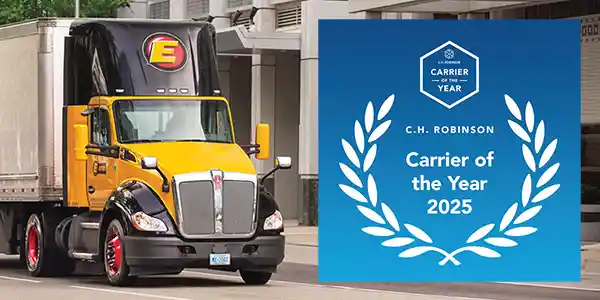 Estes Named A 2025 Carrier Of The Year By C.H. Robinson