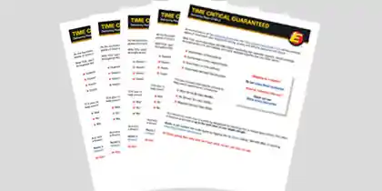 Time Critical Guaranteed Quick Overview