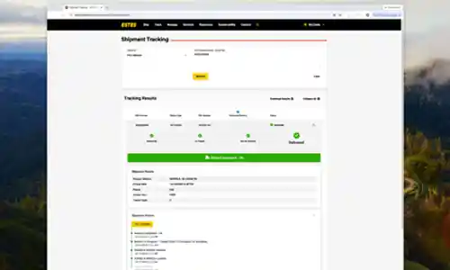 Image for the question: How do I track an LTL shipment?